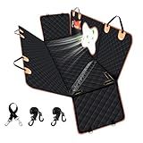 ESCRODOI Capa Protetora Carro Pet  6 Em 1 Almofada Removível E Lavável  Impermeável  Resistente Ao Desgaste  Antiderrapante  Capa De Banco Traseiro De Carro Para Cachorro  Tamanho Universal