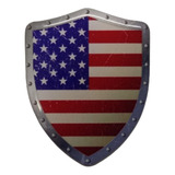 Escudo Eua Adesivo Resinado