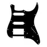 Escudo Guitarra Strato Preto