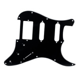 Escudo Guitarra Stratocaster Preto