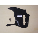Escudo Pickguard Jazz Bass American De Luxe 5 V Preto