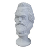 Escultura Busto Karl Marx - 15cm - Impressão 3d