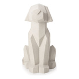 Escultura Cachorro Geometrico Estatua