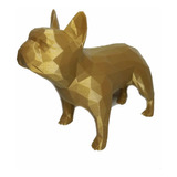 Escultura Cão Bulldog Francês Decorativa Linda Decoração Pet