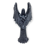Escultura Castical Anjo Negro