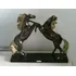 Escultura Cavalo Em Petit Bronze  Com Base Em Marmore