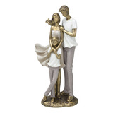 Escultura Da Familia Decorativa