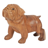 Escultura Em Madeira Cachorro