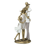 Escultura Estatueta Estatua Familia
