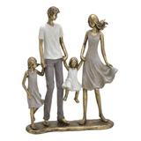 Escultura Familia Casal Com