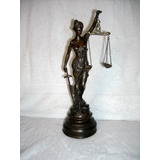 Escultura Justica De Petit