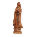 Escultura Madeira Recuperada: Nossa Senhora De Fátima (c000)