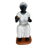 Escultura Preta Velha Em