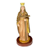 Escultura Santa Helena 13 Cm Em Resina