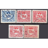 Eslováquia - Algarismos - 1939 - Porte Devido