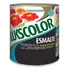 Esmalte Base Agua Fosco Lukscolor 900 Ml Preto