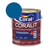Esmalte Coralit Resistente Brilho Azul França 3 6l Coral