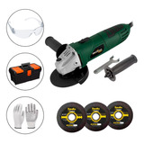 Esmeril Ang 4 1 2 810w 110v Britania Bem01   Kit Acessorios