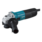 Esmerilhadeira Angular 4 1 2 720w M9507b Makita Cor Azul turquesa 110v