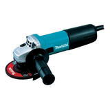 Esmerilhadeira Angular 4.1/2 840w 9557hng Makita Cor Azul-turquesa 220v