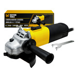 Esmerilhadeira Angular 820w 110v Fasterr Fst043 Cor Preto amarelo Frequência 50hz 60hz