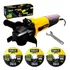 Esmerilhadeira Angular 850w Ev850ds Evald Com 3 Discos 220v