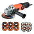 Esmerilhadeira Angular Black Decker 920w 4.1/2 Profissional