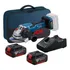 Esmerilhadeira Bosch Gws18v15p + 2 Bat 4ah 18v Bolsa Carreg