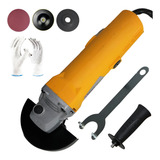 Esmerilhadeira Lixadeira Função Politriz 850w + Acessórios Cor Laranja 220v