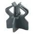 Espaçador Distanciador Cavalete Garra Ferragem 2 5cm 500pç
