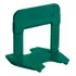 Espaçador E Nivelador Para Piso 2 0mm 500pçs Eco Cortag Cor Verde