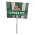 Espaço Pet  Placa Estaca Alumínio  Cachorro  Gato  Acrílico