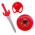 Espada Brinquedo Infantil C  Escudo Homem Aranha   Mascara