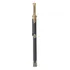 Espada Chinesa Preta Com Ouro Velho Escovado 65 Cm C/suporte