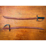 Espada De Madeira    Sabre    Medieval E5g003
