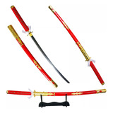Espada Katana Samurai Vermelha