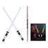 Espada Star Wars Kit 2 Espadas  Retrátil  7 Cores Darth Maul