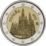 Espanha 2012 - Catedral De Burgos - 2 Euros Com - F C