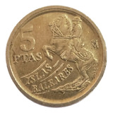 Espanha 5 Peseta Ilhas