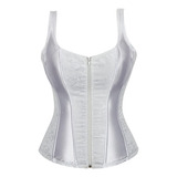 Espartilho Blusa Corset Modela