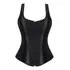 Espartilho Corpete Corset Overbust Com Alça Zíper Frontal