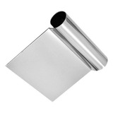 Espátula De Bolo Tubular Em Inox Raspador Alisadora  