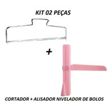 Espátula Niveladora alisadora   Cortador De Bolos Duplo Inox