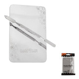 Espatula Placa Aco Inox