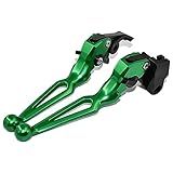 Espeedmtc Para Kawasaki Ninja 125 250 250r 300r 400 Acessórios De Alavanca De Freio De Liga De Alumínio Modificado Cnc (verde)