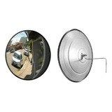 Espelho 30cm Convexo Concavo Parorâmico Galpão Retrovisor
