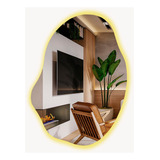Espelho Organico Led Botao