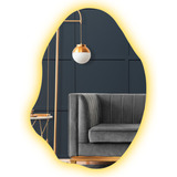 Espelho Organico Led Botao