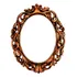 Espelho Oval Decorativo Parede Mod. Europeu Casa Oferta