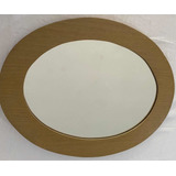 Espelho Oval Madeira 